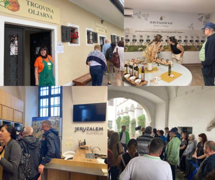 Uspešna in poučna ekskurzija za turistične ponudnike s področja LAS Srca Slovenije